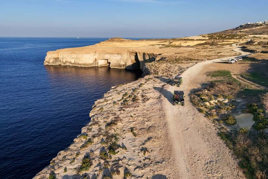 From Malta: All Inclusive Gozo Jeep Safari Tour + Comino - The Comino boat trip is the big finish