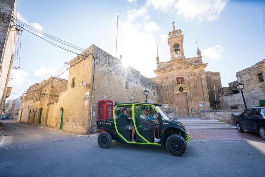 From Malta: All Inclusive Gozo Jeep Safari Tour + Comino - Knight’s Wash House and Dwejra Inland Sea