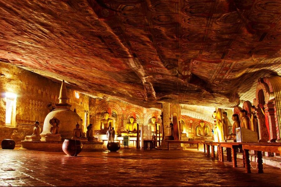 From Negombo: Sigiriya and Dambulla Day Trip and Safari - Lunch, a village meal, or a quieter break