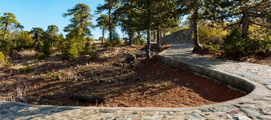 From Paphos: Troodos Jeep Safari - Pano Platres gives you the longest pause