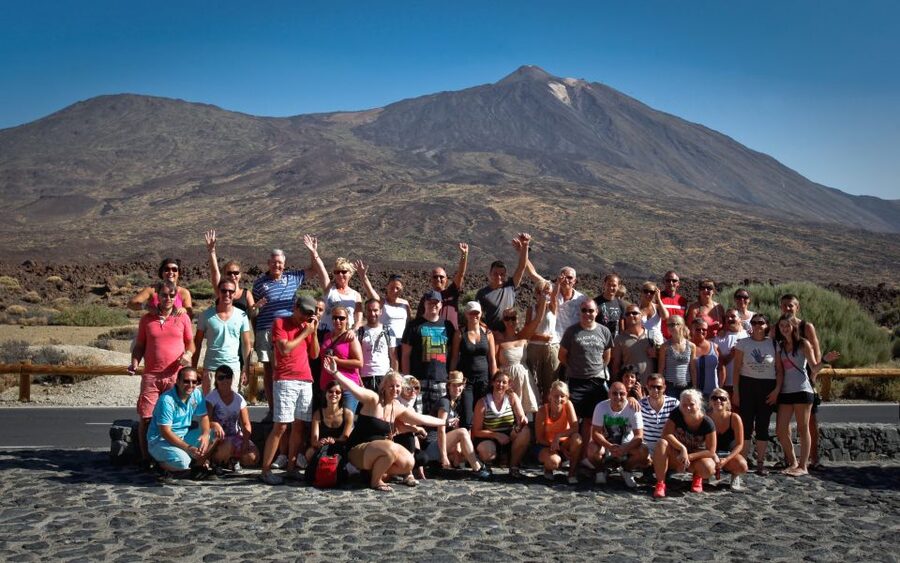 From Playa de las Américas: Full-Day Teide Jeep Safari - Climbing toward Teide National Park