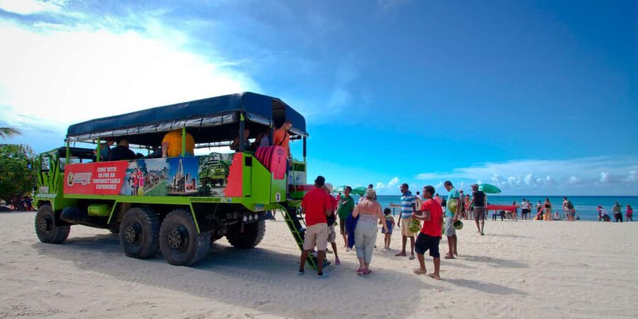 From Punta Cana: Higüey Guided Safari Tour - The safari truck and the practical transportation question