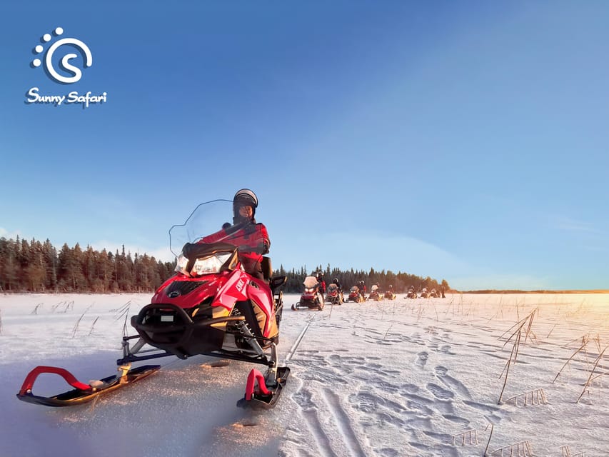 From Rovaniemi: Snowmobile Safari into Arctic Wilderness - Sharing a snowmobile and learning to drive