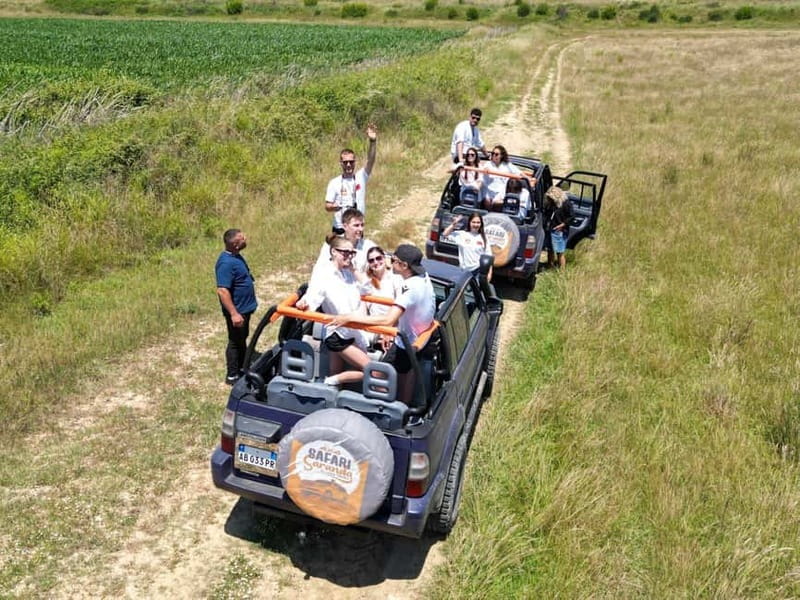 From Sarandë: Off-Road 4x4 Safari Tour with Lunch - Borsh Beach: two hours by the Ionian coast