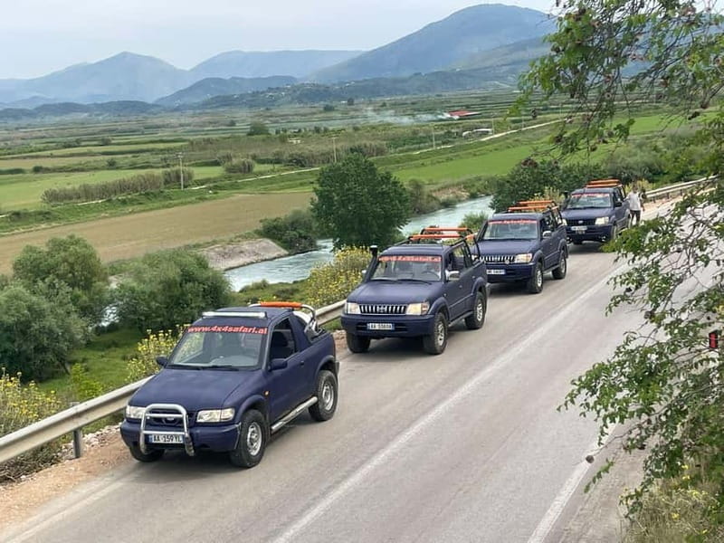 From Sarandë: Off-Road 4x4 Safari Tour with Lunch - Starting at Saranda Port and getting your bearings