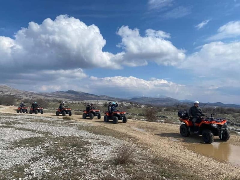 From Split: Off-Road Quad Safari Experience - Riding beside clear Cetina water