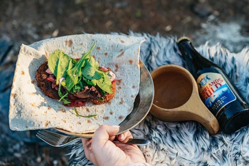 From Stockholm: Moose & Wildlife Safari with Campfire Dinner - Summer sunsets and winter tipi dinners