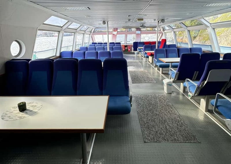 From Svolvær: Lofoten Trollfjord Cruise & Sea Eagle Safari - Stories from the Viking Age to the fishing fleets