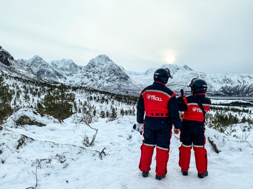 From Tromsø: Snowmobile Safari in the Lyngen Alps - From Tromsø to the Lyngen Alps by bus and ferry