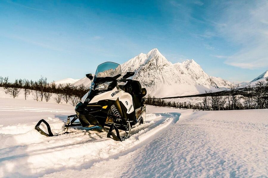 From Tromsø: Snowmobile Safari in the Lyngen Alps - The Lyngen Alps ride and its folklore