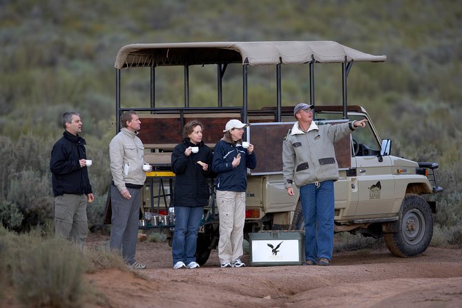 Full Day Big 5 Aquila Safari Private Transfers Including Park Fee From Cape Town - Fairview Wine and Cheese on the return route