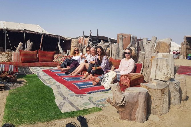 Full Day Desert Safari with Buffet Dinner,Sand Boarding & Camel Ride - Khor Al Udaid brings sand and sea together