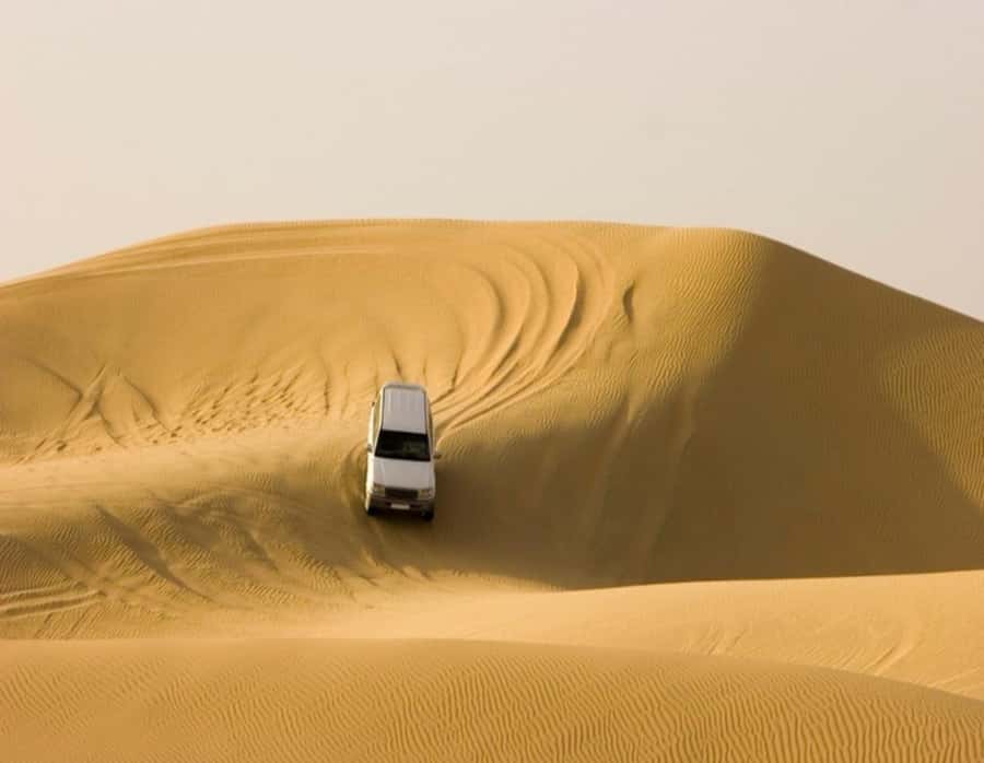 Full day desert safari with lunch or Dinner - Khor Al Adaid, where the dunes meet the sea