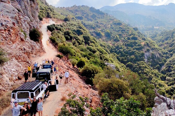 Full-Day Jeep Safari Tour with Cooking Lesson - Potamies begins with goats, cheese, and raki