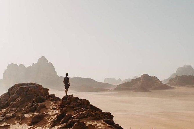 Full-Day Jeep Safari "Wadi Rum Highlights!" w/ Bedouin Lunch - Adding the 30-minute or one-hour camel ride