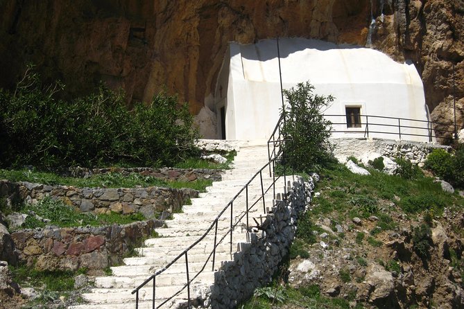 Full-Day Land Rover Safari from Rethymno with Lunch Swimming - Spili’s lion fountain and a taste of village life