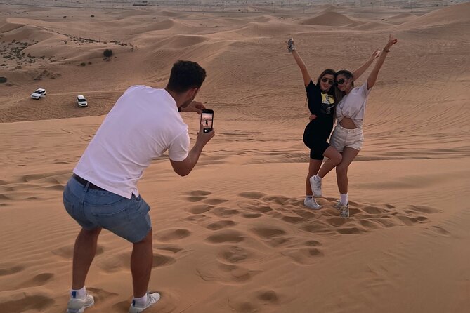 Full Day Liwa Desert Sunset Safari Tour with Lunch at Oasis - The Abu Dhabi pickup and long road south