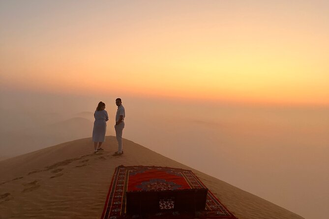 Full Day Liwa Desert Sunset Safari Tour with Lunch at Oasis - A camel farm visit with real context