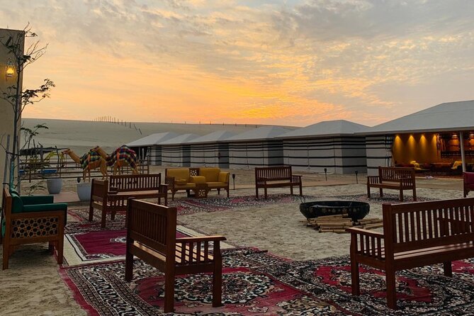 Full-day Qatar desert safari: dune bashing, sandboarding, camels - Khor Al Adaid and the Inland Sea