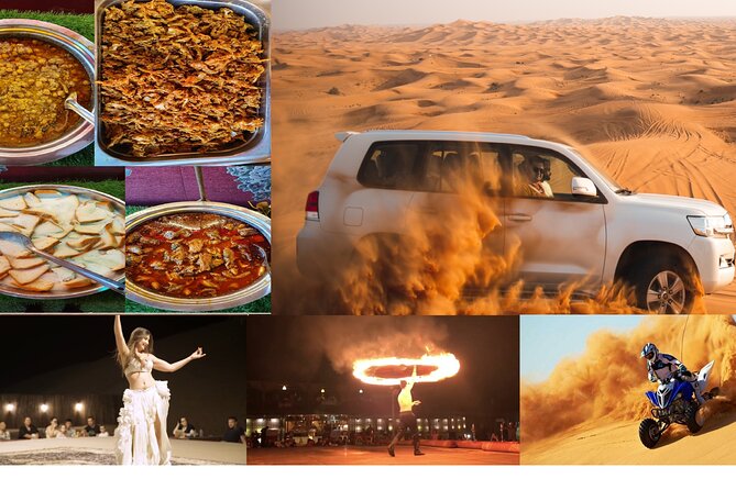Full Day Safari Grand Adventures with Dune Bash on 4X4 in Dubai - Red dunes first, camp dinner later
