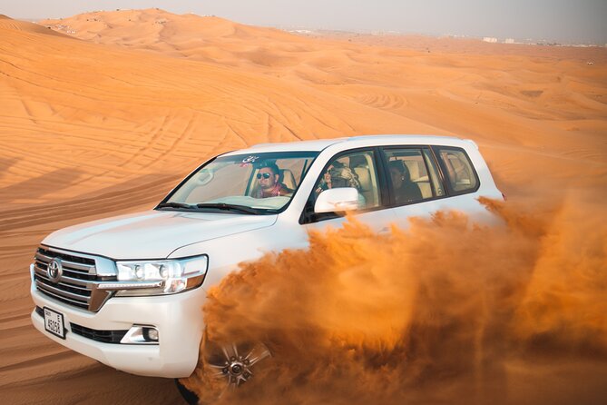 Full Day Safari Grand Adventures with Dune Bash on 4X4 in Dubai - Henna, hookah, and camp time