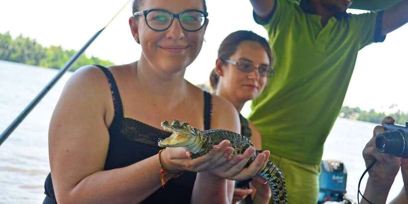 Galle Day Trip - River Safari, Sea Turtle & Stilt Fishermen - The Bentota River safari comes first