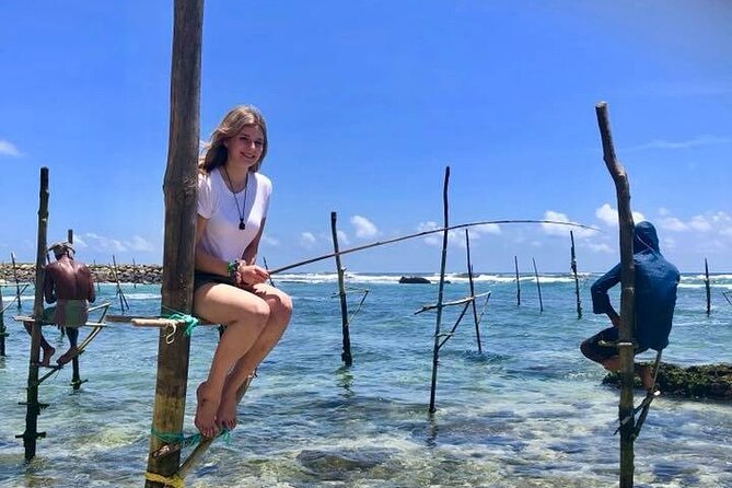 Galle Day Trip with River Safari, Sea Turtle & Stilt Fishermen - Turtle conservation at Induruwa