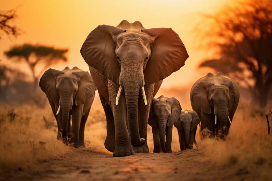 Game Drive And Rhino Walk Safari - The game drive through Mosi-oa-Tunya National Park