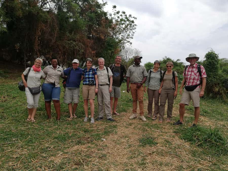 Game Drive And Rhino Walk Safari - Pickup from Livingstone hotels