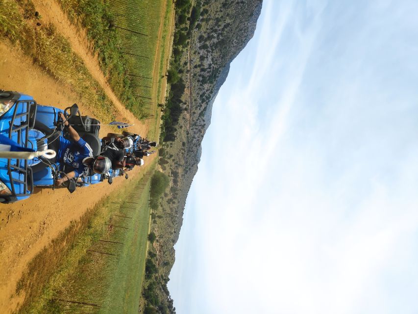 Georgioupolis Quad ATV Safari - From a 200-year-old mill to modern olive oil production