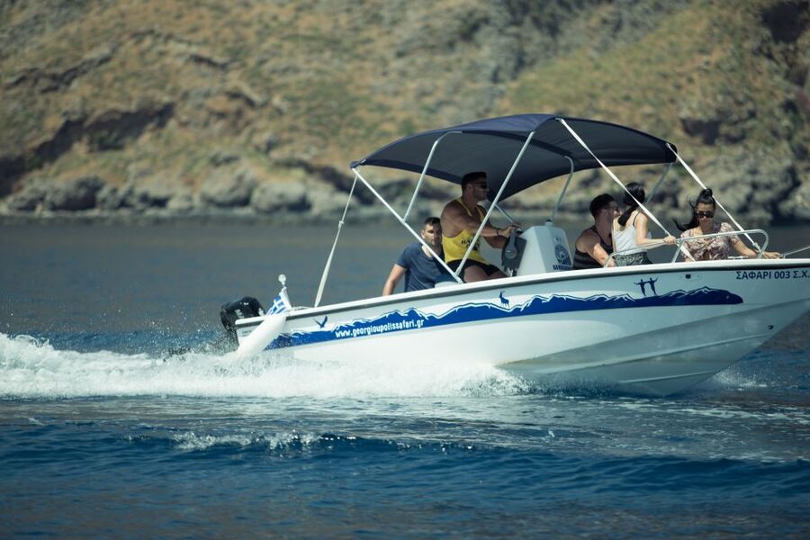Georgioupolis: Rent a Boat Safari Sea Tour - What the morning, afternoon, and evening slots mean