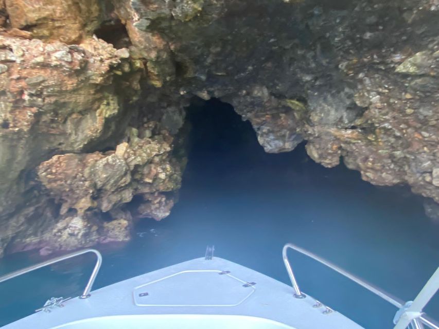 Georgioupolis: Rent a Boat Safari Sea Tour - Omprogialos Bay is the main water stop