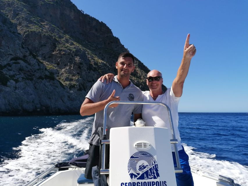 Georgioupolis: Rent a Boat Safari Sea Tour - The sea conditions can change the experience