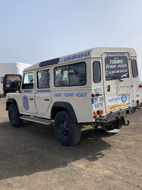 Graciosa Island: Jeep Safari Playa De las Conchas - Group size, comfort, and the Jeep ride