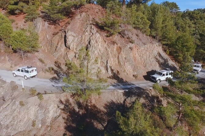 Grand Tour Full Day Jeep Safari from Ayia Napa - Mesa Potamos Waterfalls through the forest