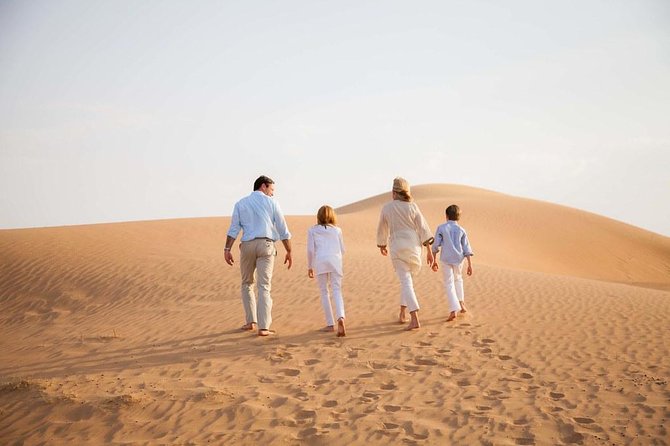 Half-Day Dubai Desert Safari With 7 Live Shows and BBQ Dinner - Red dunes first, then a Bedouin-style camp