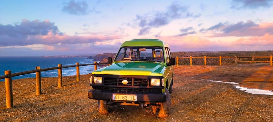 Half-Day Jeep Sunset Safari with Portuguese wine - Almádena Fort and the coast’s defensive past
