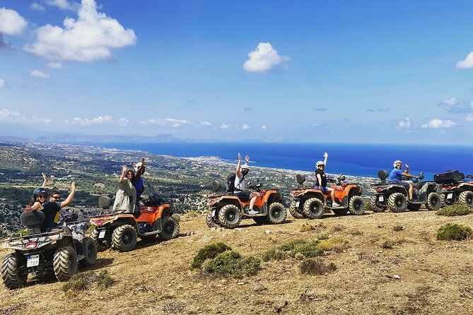 Half-Day Rethymno Quad Safari - Leaving Rethymno for Potami Dam