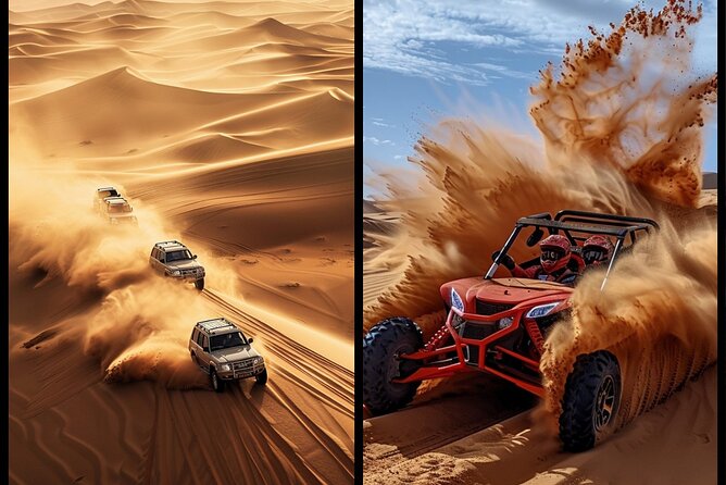 Half Day Safari Tour With Camel Ride and Sand Boarding in Doha - Sandboarding on the dunes