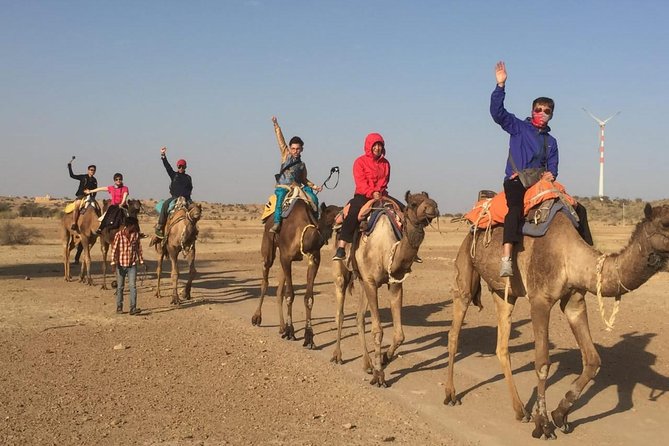 Half-Day Sunset Camel Safari in Rajasthan - A sunset safari that fits neatly into one afternoon