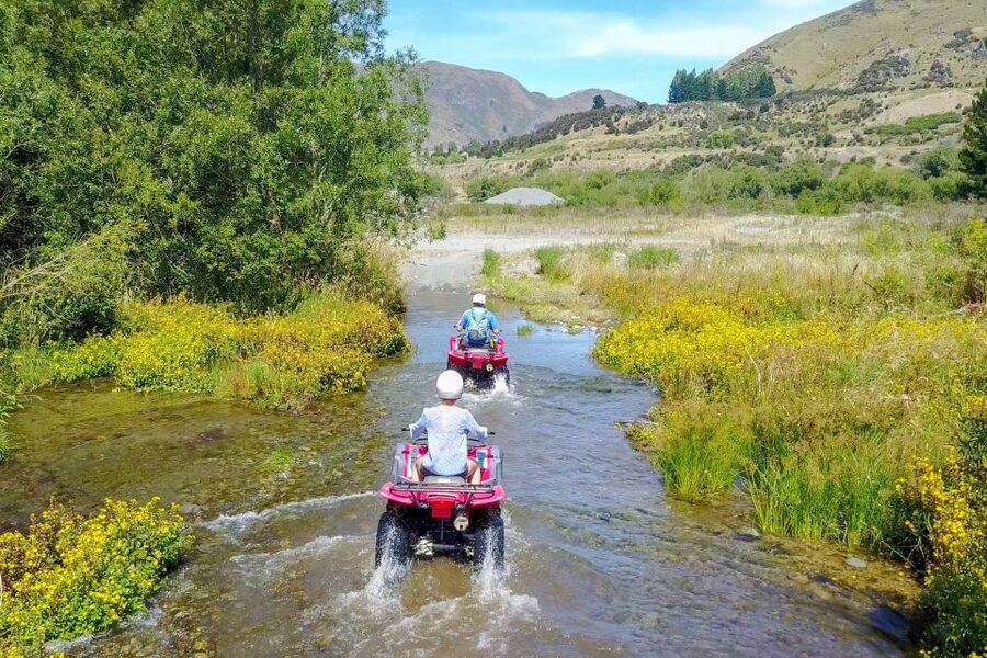 Hanmer Springs 2-Hour Quad Bike Safari - Leaving Hanmer Springs for the rough tracks