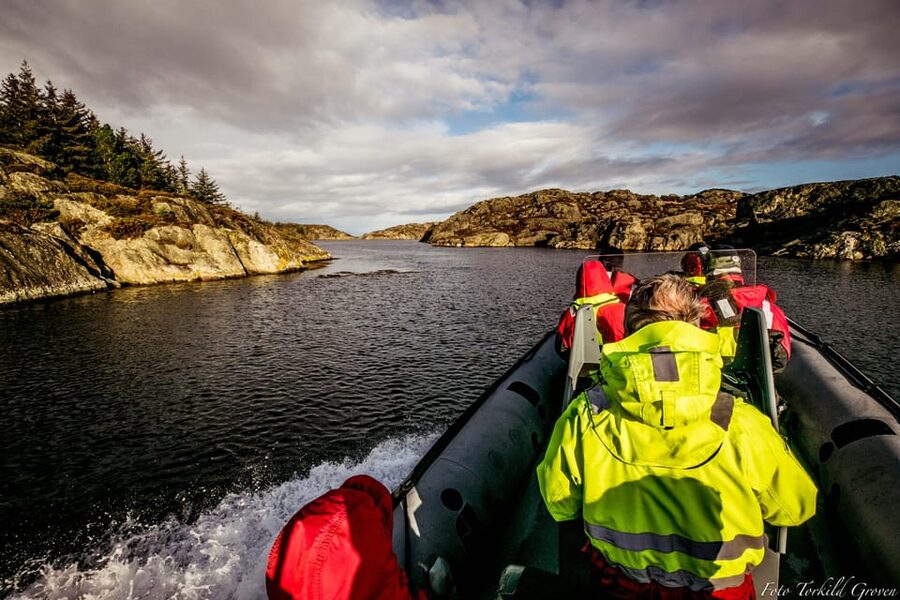 Haugesund: RIB Safari to the island communities - The safety briefing takes real time