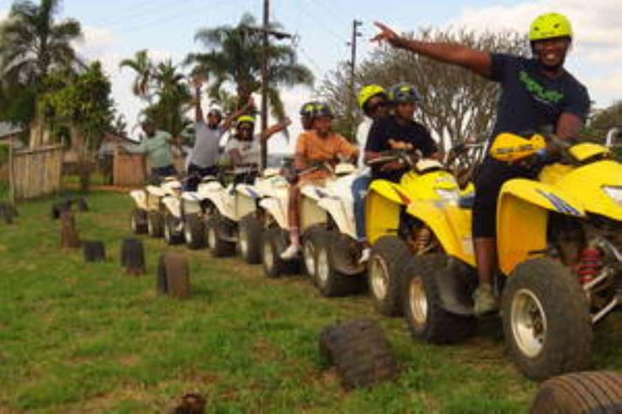 Hazyview: Guided Macadamia Plantation and Forest Quad Safari - Through the macadamia plantation