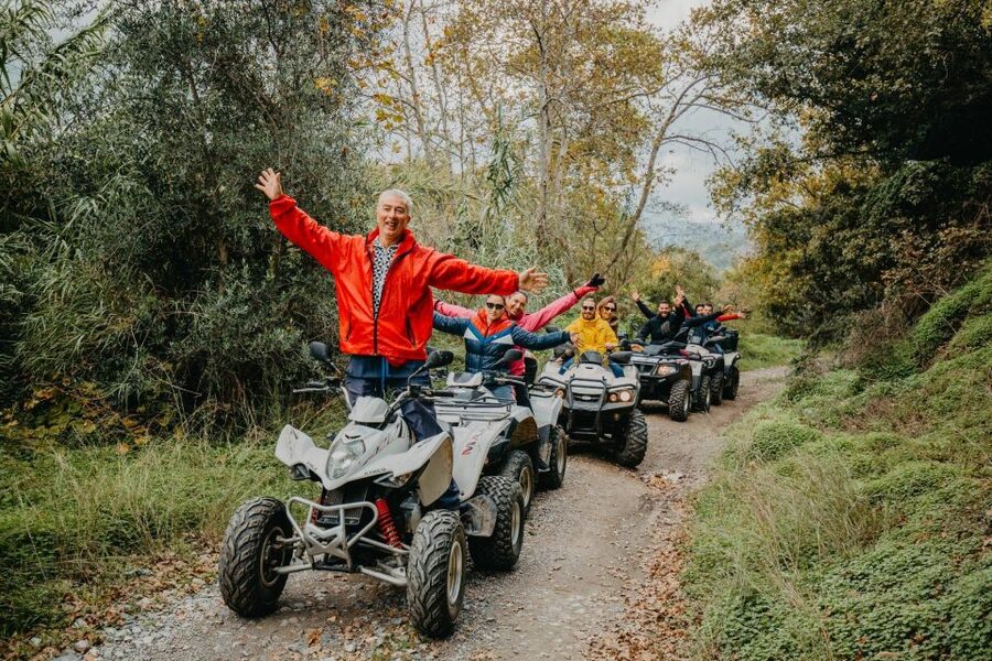 Hersonissos: ATV Quad Bike Safari in the Mountains of Crete - From Hersonissos to Koutouloufari and old Hersonissos