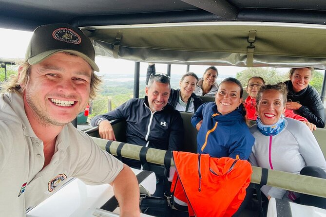 Hluhluwe-Imfolozi Park Full Day Big 5 Safari Tour - The ranger and the small vehicle