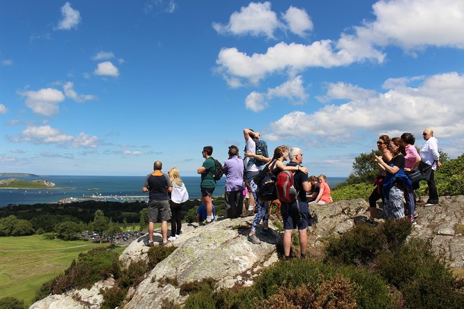 Howth Safari Hiking Tour - The final climb to Howth Summit