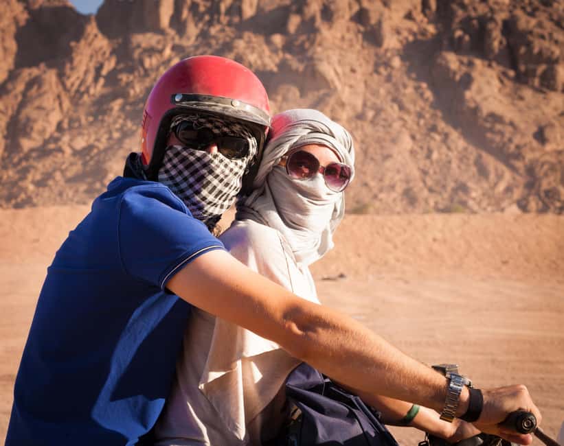 Hurghada: ATV Quad, Jeep and Buggy Safari with BBQ Dinner - Jeep safari and desert views
