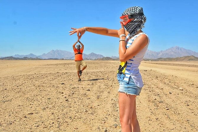 Hurghada: ATV Quad Safari& Bedouin Village Tour - The 45-minute ATV ride across the sand