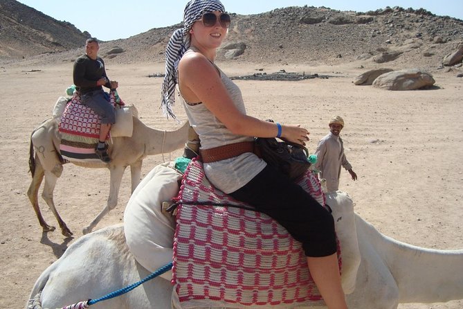 Hurghada: ATV Quad Safari, Camel Ride & Bedouin Village Tour - The camel ride and the slower side of the desert