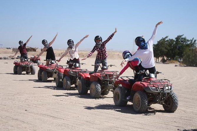 Hurghada: ATV Quad Safari, Camel Ride & Bedouin Village Tour - Sunset views and desert photography